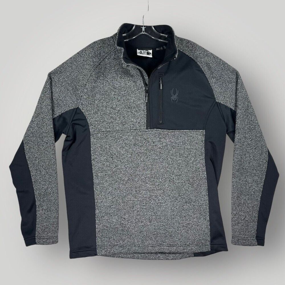 Spyder Outbound Core 1/4 Quarter Zip  Fleece Lined Sweater jacket Men's X-Large